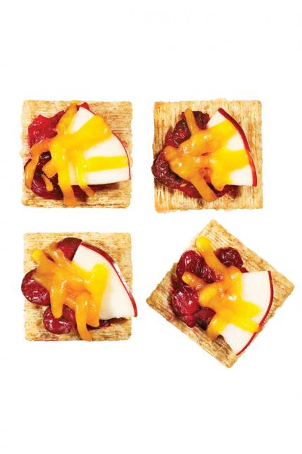 kid snacks cheese cranberry