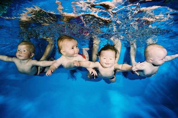 benefici nuoto neonatale