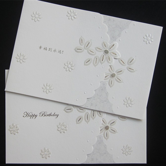 customized Paper fashion wedding invitation font b card b font font b greeting b font font