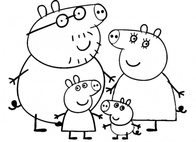 Disegni Da Colorare Per Bambini Peppa Pig Mamme Magazine