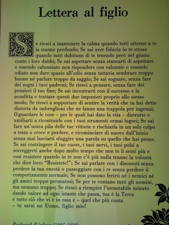 Lettera al figlio