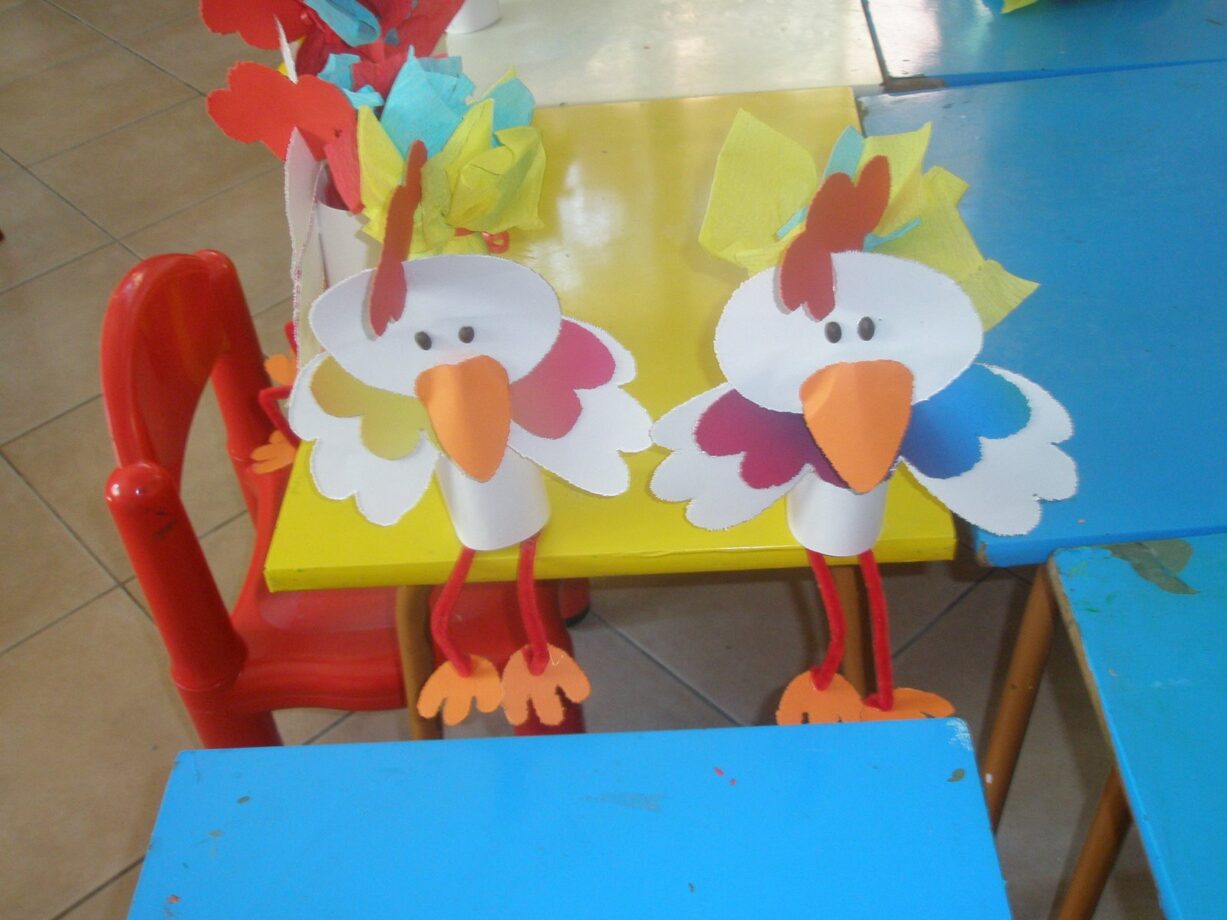Lavoretti di Pasqua bambini scuola infanzia