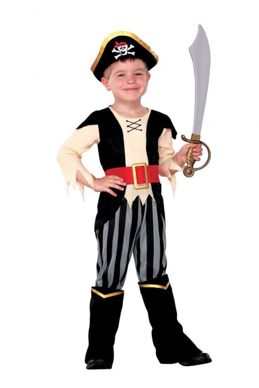 Idee costume di halloween pirata bambino