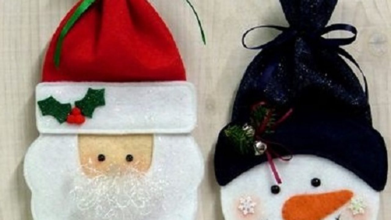 3 Lavoretti Natale Per Bambini Con Feltro