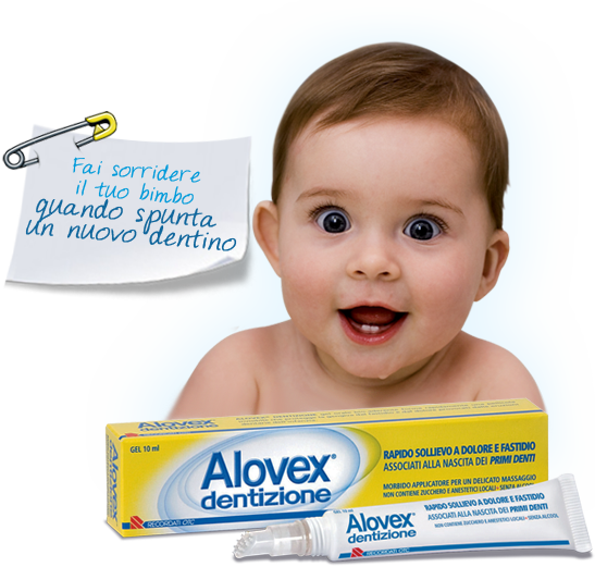 dentizione neonati alovex