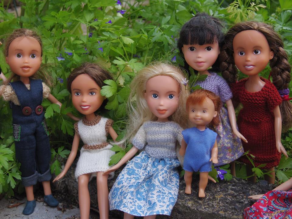 Bambole della collezione Tree Change Dolls