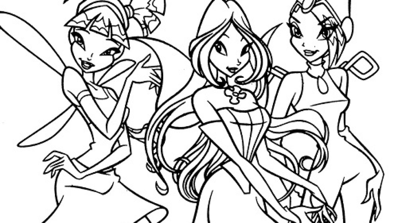 Disegni Da Colorare Winx Club Mamme Magazine