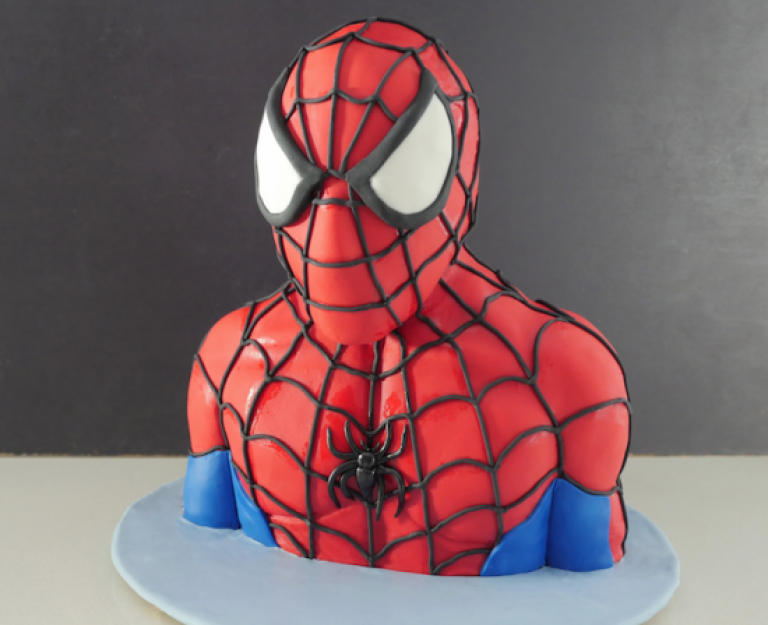 Ricetta Torta di Spiderman con Pasta di Zucchero
