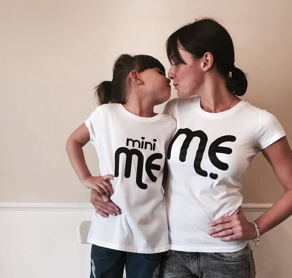 Coppia T-shirt mamma e figlia
