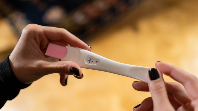 linea debole su un test di gravidanza