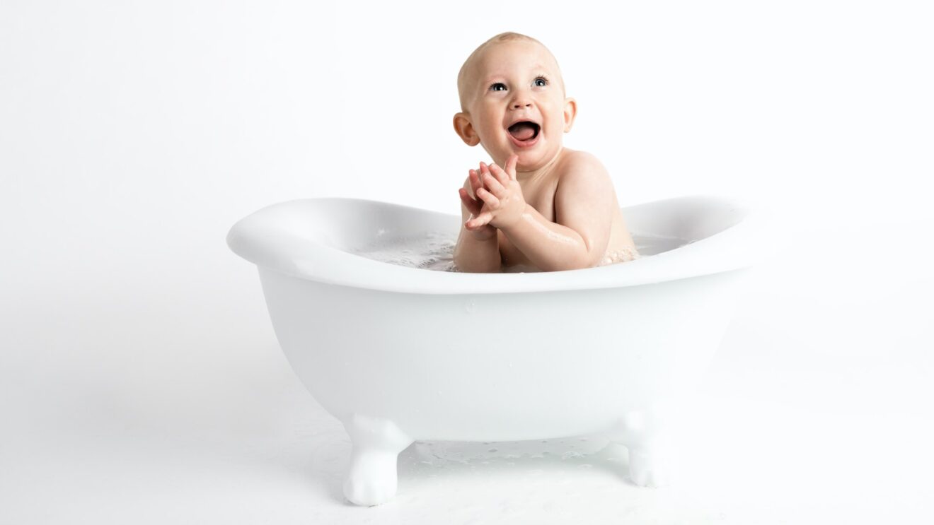 Fare il bagno al neonato