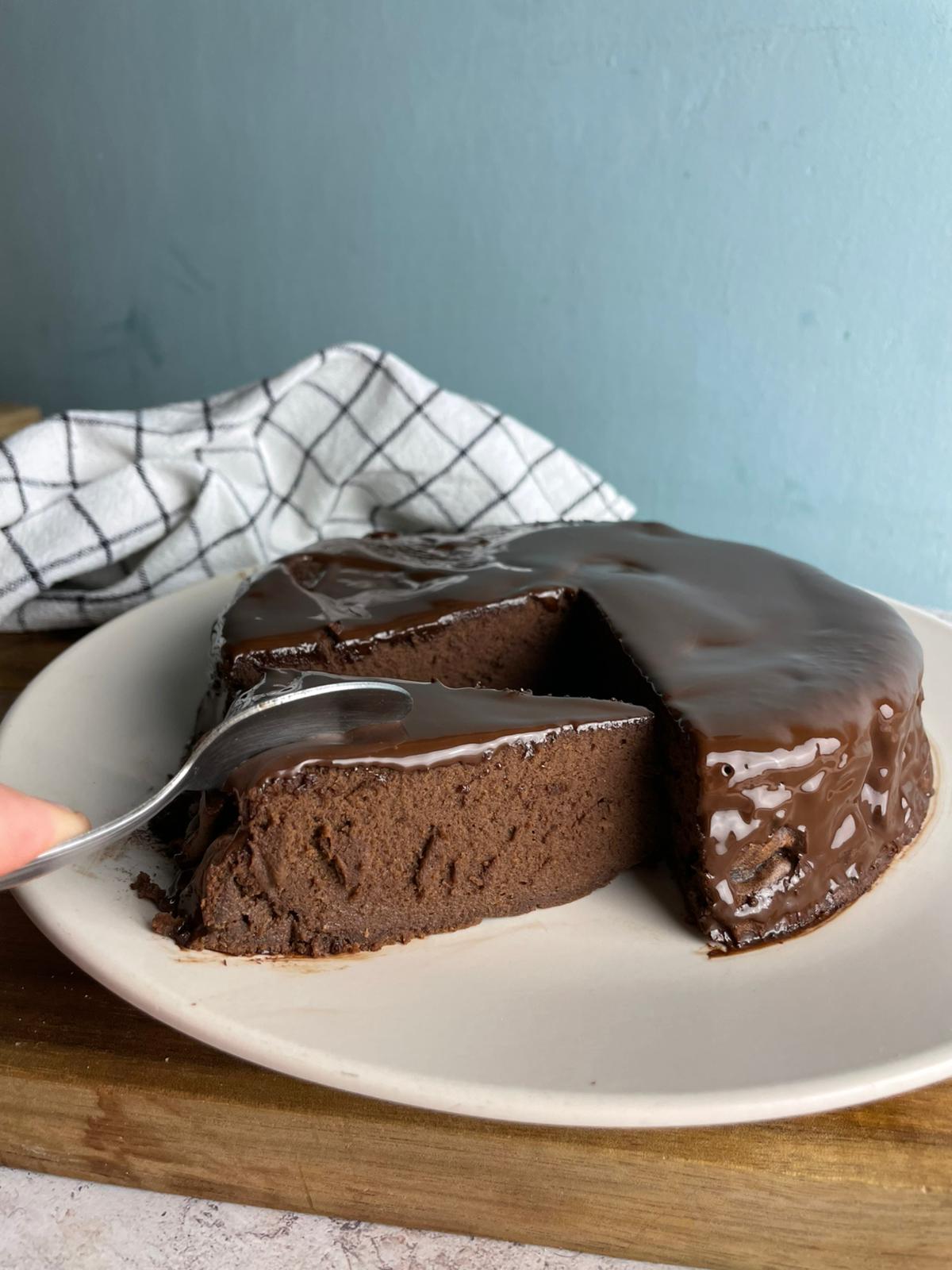 Torta yogurt e cioccolato