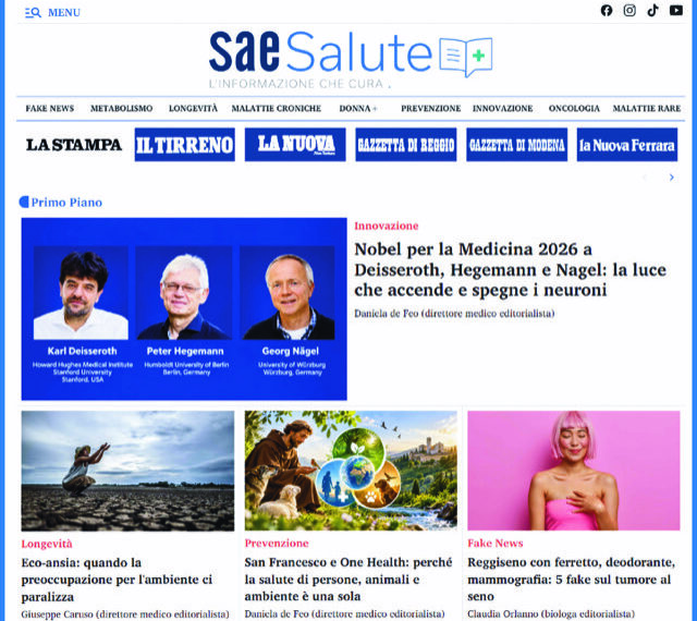 L’informazione che cura: nasce SAE Salute, il portale contro le fake news in campo medico